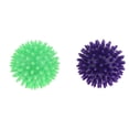 thumbnail image 3 of 2 Uds de de Mano Cuerpo Puntiagudo Punto de Activación s de Fitness Acupuntura Reflexología Del Dolor Dia 7cm - Púrpura claro Púrpura Verde Claro Yinane Spiky Massager Ball, 3 of 7