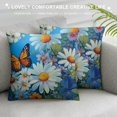 thumbnail image 3 of Throw Pillow Cover Case Watercolor Flower Pillow Covers soft Decorative Throw Pillow Case for Living Room Bedroom Sofa Couch Cushion Covers, 3 of 5
