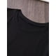thumbnail image 5 of Letter Print T-shirt, Short Sleeve Crew Neck Casual Top for Summer & Spring, Women's Clothing, 5 of 6