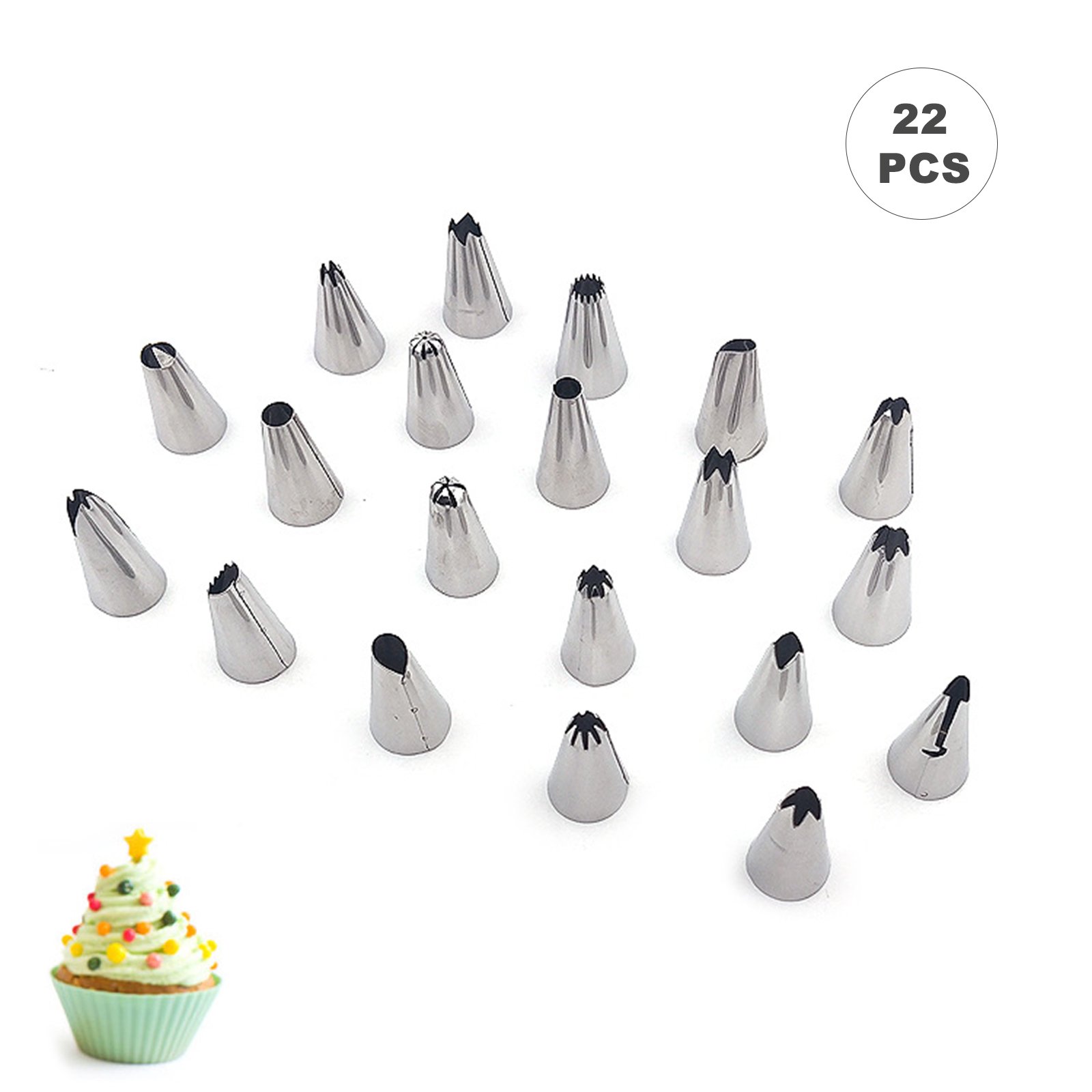 20 Best Images Cake Decorating Kits Walmart / 22pcs Cake Decorating Kits With Pastry Bags Reusable Couplers 20pcs Icing Tips Baking Frosting Tools Set For Birthday Cake Party Dessert Restaurant Kitchen Gadgets Walmart Com Walmart Com