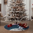 thumbnail image 4 of Bingfone Christmas Tree Skirt Mat Christmas Decoration Interior 30" -Astronaut With USA Flag, 4 of 6