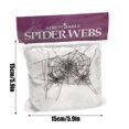 thumbnail image 3 of Popular! Halloween Decoration Cottonweb With Spider Outdoor Venue Layout Props Horror Atmosphere Spider Ornaments, 3 of 5
