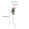 thumbnail image 1 of Decorative Rose,Moisturizing Rose Simulation Flower Rose Flower Garden Decoration Exceptional Reliability, 1 of 12