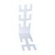 thumbnail image 1 of Soporte para circuito respiratorio de anestesia, tubo roscado universal en forma de L, para clínica veterinaria Blanco, 1 of 9
