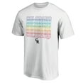 thumbnail image 2 of Men's White Colorado Rockies City Pride T-Shirt, 2 of 3