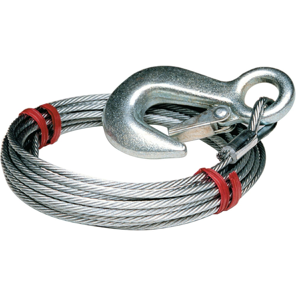 Tie Down Engineering Galvanized Steel 7" x 19" Winch Cable with