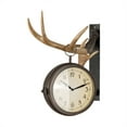 thumbnail image 3 of Deer Park Clock Tan Resin 16" Ht. Farmhouse Style, 3 of 6