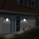 thumbnail image 2 of Aplique LED de pared moderno para exteriores, impermeable, de aluminio y acrílico, blanco frío (cuadrado, blanco frío)., 2 of 5