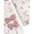 thumbnail image 4 of Hello Kitty Fleece Drop Shoulder Pullover Sweatshirt and Skirt Outfit Set Toddler to Big Kid, 4 of 5