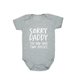 thumbnail image 1 of Sorry Dad You Know There Are Two Bosses Printed Funny Newborn Baby Cotton Jumpsuit zhangyuxiang LED, 1 of 2