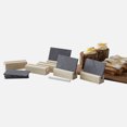 thumbnail image 1 of Linen Chest 6-Piece Slate & Wood Name Card by David Shaw, 1 of 5