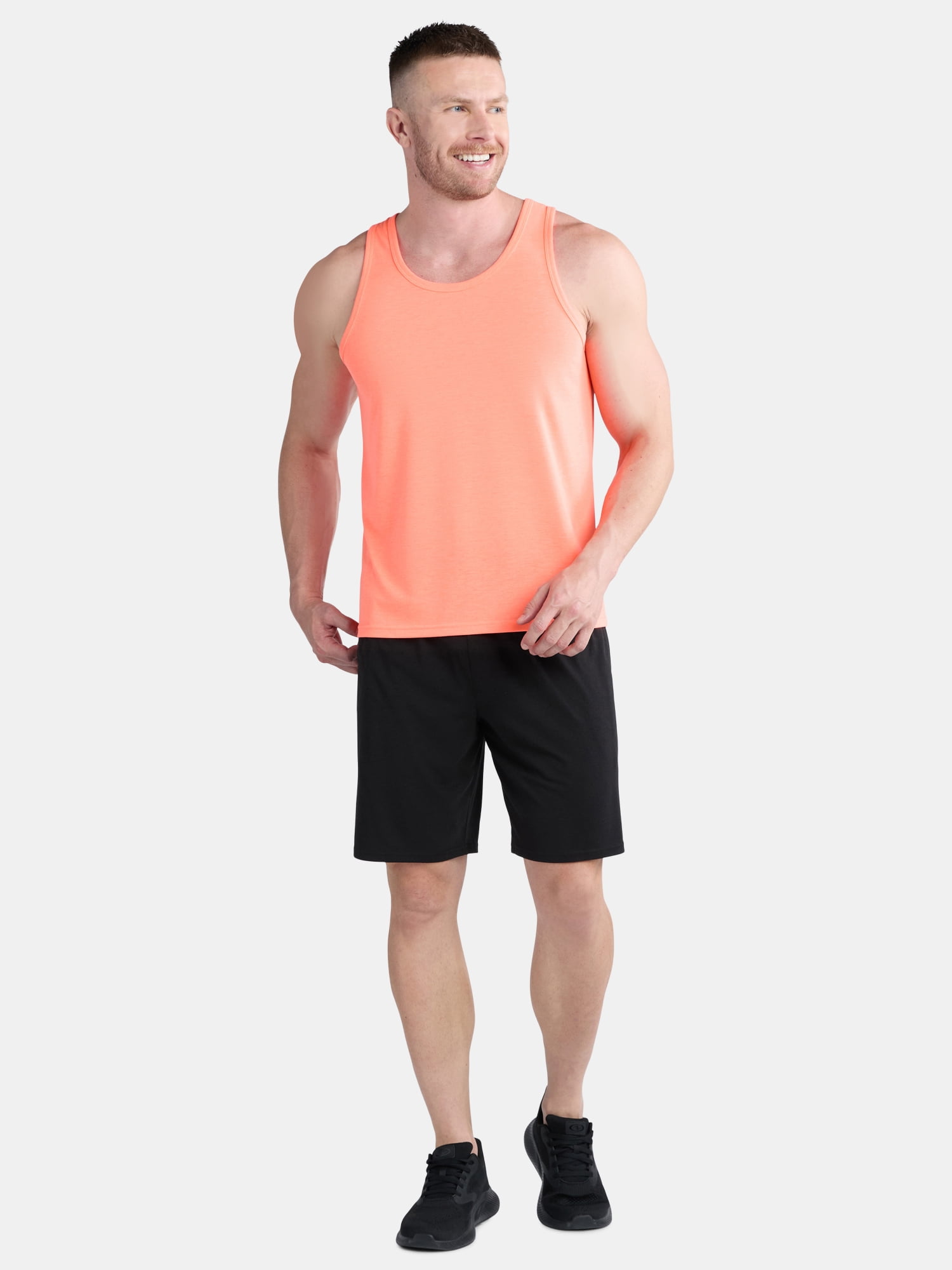 Athletic Works Men's and Men's Big & Tall Tri-Blend Tank Top, Sizes XS-4XLT