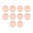 thumbnail image 1 of 10 bases de madera para broches con cabujón, discos para broches, bandejas para alfileres de broches. madera 25mm, 1 of 9
