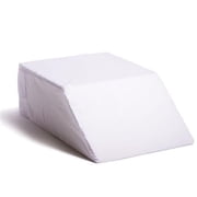 Hermell Products MJ4020WRSB Elevating Leg Rest Back Pain Cushion, White