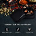 thumbnail image 3 of Genchi Herb Grinder Anodized Aluminum (2 Layer, Black), 3 of 4