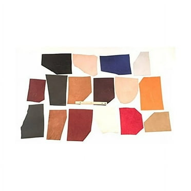 Dangerous Threads Scrap Leather Bonanza - Mixed Leather Pieces - Mixed Styles, Sizes, and Colors, 3 Full Pounds!