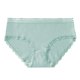 thumbnail image 1 of Qarigey Ropa interior de algodón para mujer, bragas transpirables para niña, bragas elásticas que absorben la humedad con borde de encaje Ropa interior verde METRO Qarigey AP000404-09, 1 of 1