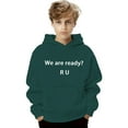 thumbnail image 4 of Boys Graphic Print Hooded Sweatshirt, Soft Long Sleeve Pullover Casual Jacket for Kids Youth Size 6-18, 4 of 4