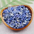 thumbnail image 3 of Topboutique Lapis Lazuli,Crushed Gemstone Chips,Small Tumbled Chips Stone,Irregular Shaped Stones Crystal,Quartz Crystal Stones for Jewelry Making Fish Tank Decoration Gift,0.66 lbs/300 g, 3 of 8