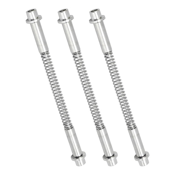 3 Pack K 5131 Storm Door Hinge , Aluminum Screen Door Hinge Pins, Hinge Pins, Bushing Caps, Springs