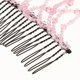thumbnail image 4 of Peine de agarre doble con mágicas fáciles para mujer, peine elástico para peinar el cabello Rosado Zulema Magic Beads Hair Peines, 4 of 5