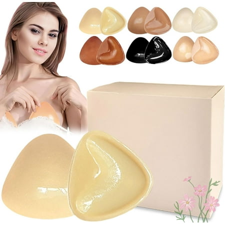 Blisshe Bra Inserts  Double Sided Push Up Sticky Bra  Reusable Adhesive Bra Pads Inserts for Sports Bra Swimsuit
