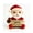 A, variant on Pnmtdaia Handmade Crochet Santa Emotional Support Plush Figurine Cute Knitted Holiday Desktop Ornament with Inspiring Quote Sign for Christmas Home Office Decor