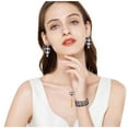 thumbnail image 2 of 1PCS Collier Pendentif Mode Femme 4 Ensembles Boucles d'Oreilles et 1 PCS Bracelet, 2 of 8