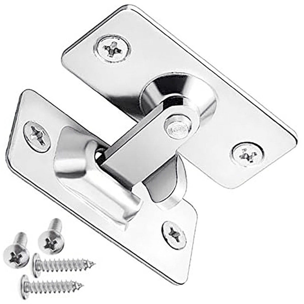 Machinehome Bolt Lock Stainless Steel 90 Degree Latching Bolt Home Door