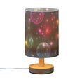 thumbnail image 2 of Rainbow Colored Bubbles Table Lamp with USB Port LED Warm Light Lamp Night Light Home Decor, 2 of 7