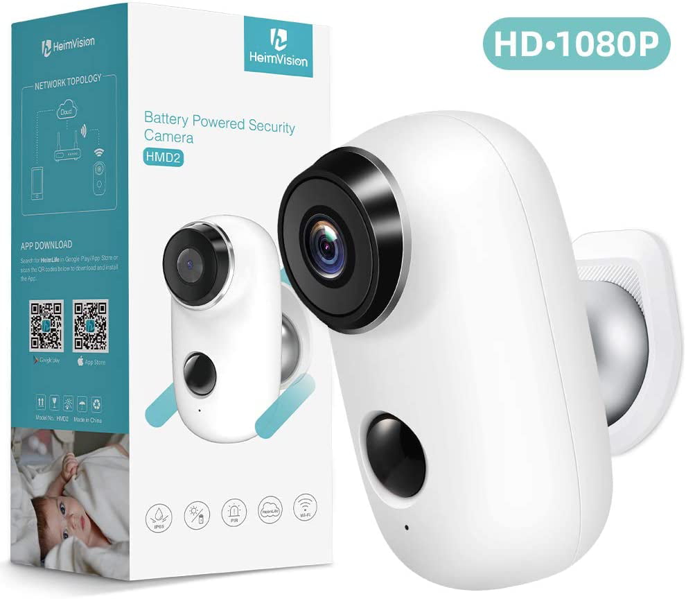 battery operated security camera