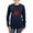 Navy, variant on CafePress - OWNER OF GIGI's HEART Women's Long Sleeve Dark T S - Women's Long Sleeve Graphic Tee Casual Fit