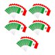 thumbnail image 4 of 50 piezas de banderas de mano decorativas, banderas impresas a una sola cara en palo, banderas pequeñas para mexicano, 4 of 8