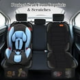 thumbnail image 3 of Yonktoo 2 Piece Black 600D Oxford Fabric, Thick Pad, Waterproof Automotive Seat Covers, 3 of 8