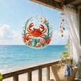 thumbnail image 6 of Clearance! Ocean Diamond Art Kits for Adults Pendant Suncatcher, 7.9" Ocean Special Shaped Crystal DIY Paint with Diamonds Craft Set, Crab, 6 of 7