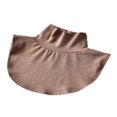 thumbnail image 2 of Col Roulé Faux pour Femmes, Col Détachable, Col Roulé Uni/rayé, Demi-Haut, Blouse Simulée, 2 of 6