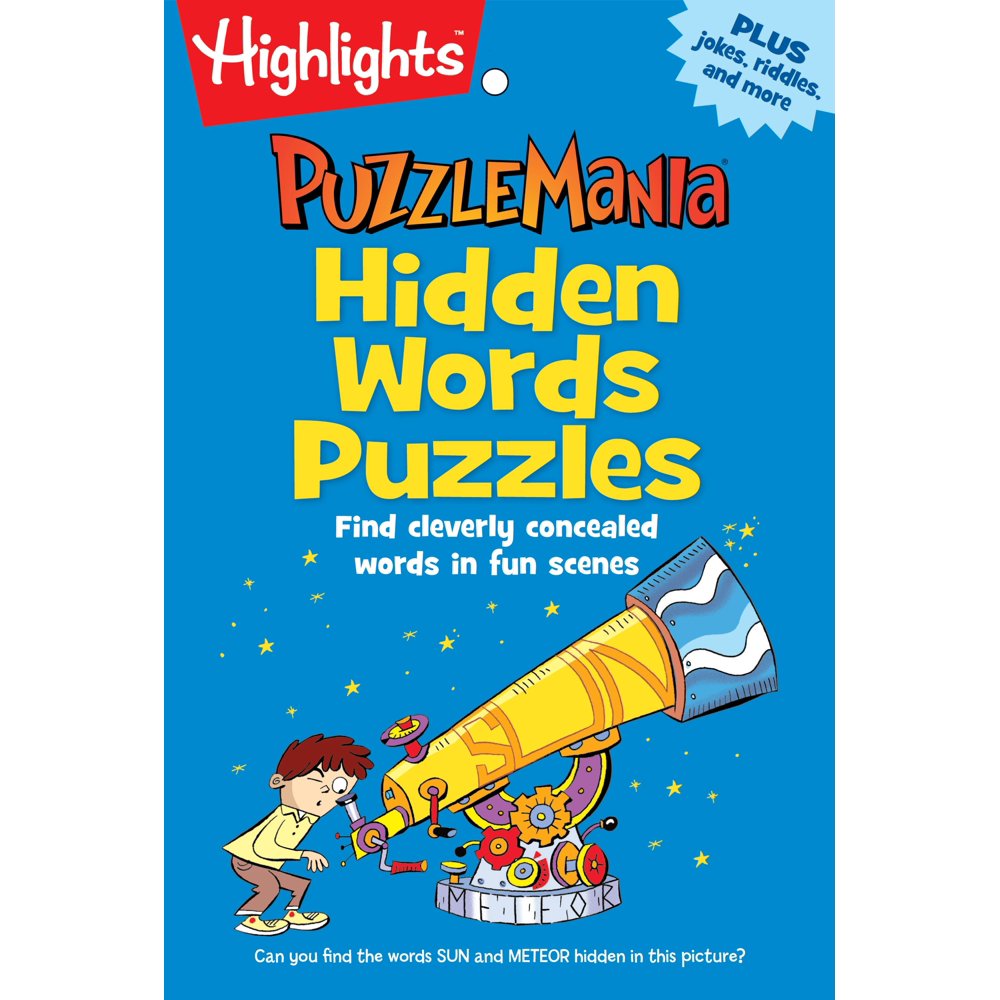 Highlights Puzzlemania Puzzle Pads Hidden Words Puzzles Find