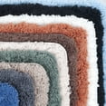 thumbnail image 7 of Lavish Home 67-14-N Super Plush Non-Slip Bath Mat Rug Set, Navy - 3 Piece, 7 of 7