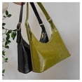 thumbnail image 2 of Bolsos de hombro de media luna para mujer, pequeños bolsos y carteras de mano, diseñador de lujo, Sac A Main, nueva marca de moda, cuero sintético, nuevo, 2 of 5