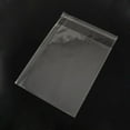 thumbnail image 2 of 100pc OPP Cellophane Bags Rectangle Clear 19.5x14cm Unilateral thickness: 0.035mm ; inner measure: 165x140mm, 2 of 2