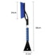 thumbnail image 3 of Detachable Car Ice Scraper Car Snow Sweeping Shovel with Handle Cleaning Scraping Tool Ice Scraper Removal Brush, 3 of 5