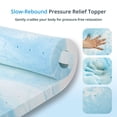 thumbnail image 4 of EGOHOME 4 inch King Size Memory Foam Mattress Topper, Cooling Gel, Removable Cover, Non-Slip Design, 4 of 11