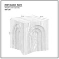 thumbnail image 6 of Kevinplus 15.74'' Square Side Table. Small Coffee Table for Living Room Bedroom,Black, 6 of 9