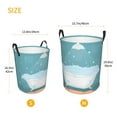 thumbnail image 3 of Balery Bathtub with Soap Bubbles Cesta de ropa redonda con asas, impermeable, independiente, para ropa, juguetes, dormitorio y familia-Medium, 3 of 6