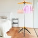 thumbnail image 5 of Tendedero portátil plegable para ropa de color amarillo que ahorra espacio para uso en interiores, 5 of 8
