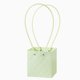 thumbnail image 1 of Xiao Hua Regalos, flores, cajas de regalo, bolsas de embalaje, bolsas de embalaje de flores en relieve tridimensionales impermeables, bolsas de regalo (cuadrado verde claro), 1 of 5