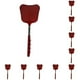 thumbnail image 1 of Toystoory Reemplazo de matamoscas de acero inoxidable, forma de hoja telescópica ergonómica, herramienta para matamoscas de PVC para Type3 NO3, 1 of 6