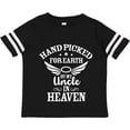 thumbnail image 3 of Inktastic Handpicked for Earth by My Uncle in Heaven with Angel Wings Boys or Girls Toddler T-Shirt, 3 of 5