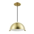 thumbnail image 4 of Dolores 1-Light Matte Brass Pendant Lighting with Bulb Included, 4 of 5