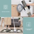 thumbnail image 6 of Gray White Gold Marble Pattern Kitchen Rugs Sets Of 3,Kitchen Runner Rugs Non Skid Washable,Decorative Kitchen Floor Mats for Kitchen,Sink,Laundry,17"x30"+ 17"x47" + 17"x59", 6 of 6